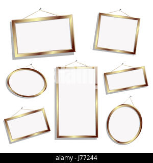 Board Kunst leer europäischen kaukasischen Geschäfte beschäftigen Geschäftsvorfall Stockfoto