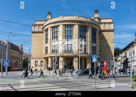 Der Palast der Universität in Bratislava Stockfoto