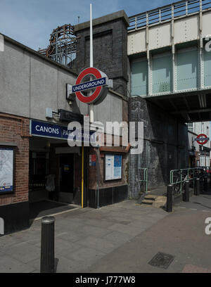 Canons Park station Stockfoto