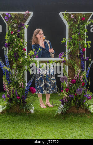 London, UK. 23. Mai 2017. Die Chelsea Flower Show organisiert von der Royal Horticultural Society mit M & G als MAIN Sponsor für das letzte Jahr. London, 23. Mai 2017 Credit: Guy Bell/Alamy Live-Nachrichten Stockfoto