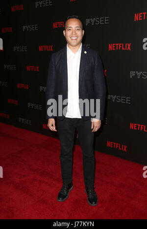 Beverly Hills, CA, USA. 23. Mai 2017. 23. Mai 2017 - Beverly Hills, Kalifornien - Alan Yang. Netflix Veranstaltung Komödie Panel für Ihre Überlegung bei Netflix FYSee Raum. Bildnachweis: Faye lernen/AdMedia Credit: Faye Sadou/AdMedia/ZUMA Draht/Alamy Live-Nachrichten Stockfoto