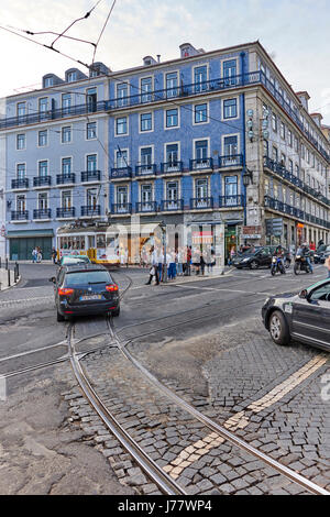 Lissabon ist die Hauptstadt und größte Stadt von Portugal Stockfoto