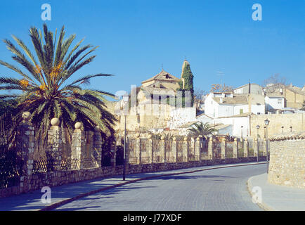 Straße. Ubeda, Provinz Jaen, Andalusien, Spanien. Stockfoto