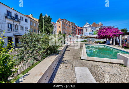 Lissabon ist die Hauptstadt und größte Stadt von Portugal Stockfoto