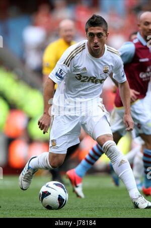 PABLO HERNANDEZ SWANSEA Stadt BIRMINGHAM ENGLAND UK 15. September 2012 Stockfoto