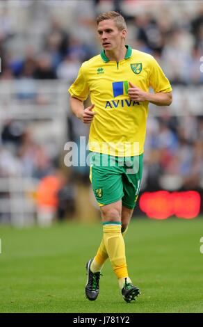 STEVE MORISON NORWICH CITY FC NORWICH CITY FC Sport direkte ARENA NEWCASTLE ENGLAND 23. September 2012 Stockfoto