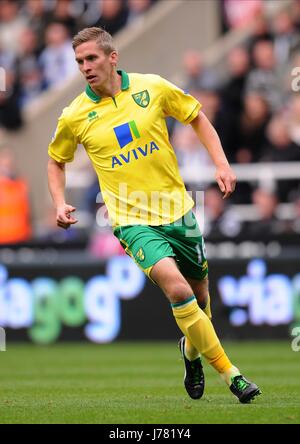 STEVE MORISON NORWICH CITY FC NORWICH CITY FC Sport direkte ARENA NEWCASTLE ENGLAND 23. September 2012 Stockfoto