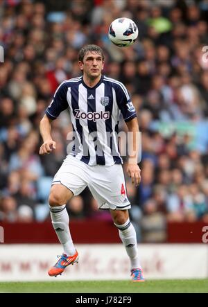 GORAN POPOV WEST BROMWICH ALBION FC WEST BROMWICH ALBION FC BIRMINGHAM ENGLAND UK 30. September 2012 Stockfoto