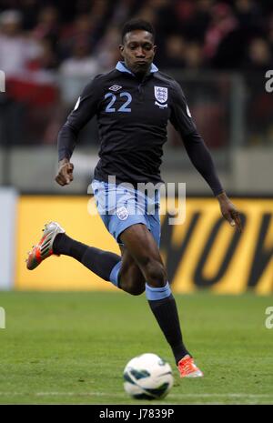 DANNY WELBECK Polen V ENGLAND das Nationalstadion Warschau Polen 17. Oktober 2012 Stockfoto