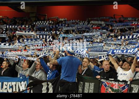 FC SCHALKE 04 FANS Fußball FANS LONDON ENGLAND UK 24. Oktober 2012 Stockfoto