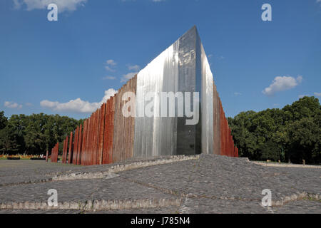 Gedenktafel für die ungarische Revolution von 1956 und des Unabhängigkeitskrieges, Budapest, Ungarn. Stockfoto