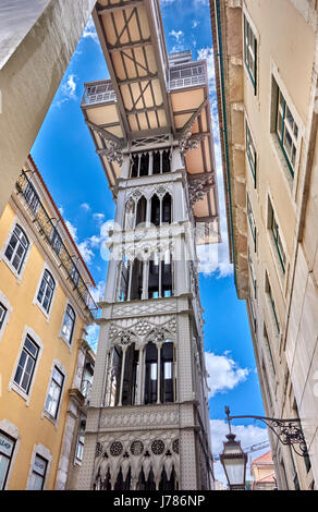 Santa Justa, auch genannt Carmo Lift Stockfoto
