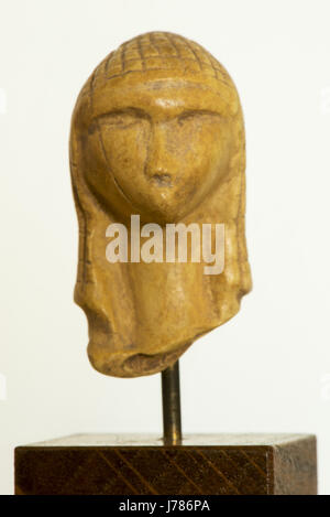 Venus von Brassempouy - obere Palaeolitic Figur (Nachbau/Cast) Stockfoto