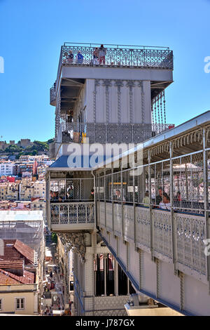 Santa Justa, auch genannt Carmo Lift Stockfoto