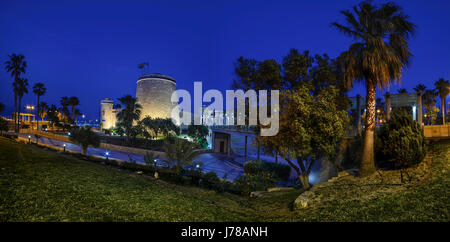 Schloss von Santa Ana Roquetas de Mar Stockfoto