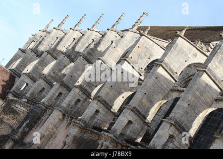 Kirche Saint-Pierre in Chartres (Frankreich). Stockfoto