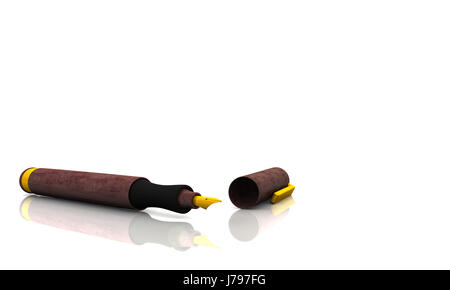 Holzkugel Pen Kugelschreiber Kugelschreiber Kugelschreiber Kugelschreiber Kugelschreiber Kugelschreiber Stockfoto