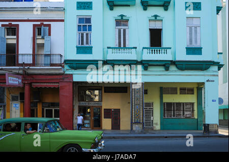 Marode Gebäude in Habana Vieja (Altstadt) Stockfoto