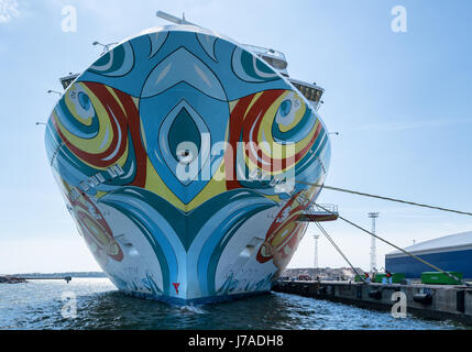 Die Norwegian Getaway Besuch in Helsinki, Finnland, Europa, EU Stockfoto