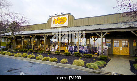 Cracker Barrel Restauraunf und Land zu speichern - NEW YORK CITY - NEW YORK - APRIL 2,2017 Stockfoto