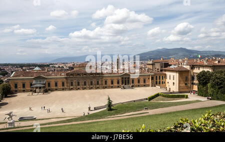 Pitti Palast Boboli-Gärten, Florenz Italien Stockfoto