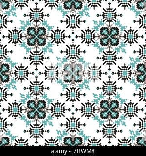 Vektor Tribal ethnischen Musterdesign. Ideal für das Drucken auf Stoff, Papier, Web-Design. Stock Vektor