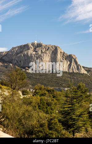 Pic de Bertagne Massif De La Sainte-Baume Paca Frankreich Stockfoto