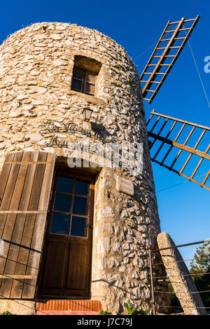 Moulins d'Allauch, Marseille, BDA, Frankreich 13. Stockfoto