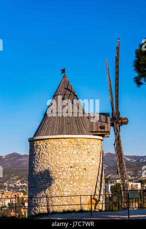 Moulins d'Allauch, Marseille, BDA, Frankreich 13. Stockfoto