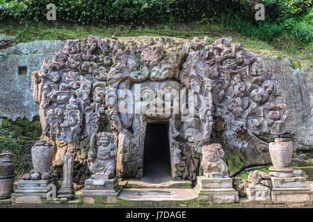 Goa Gajah, Tempel, Ubud, Bali, Indonesien, Asien Stockfoto