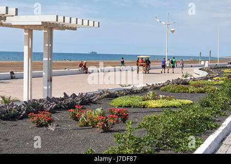 Playa de Matagorda Stockfoto