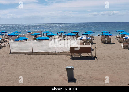 Lanzarote, Playa de Matagorda Stockfoto