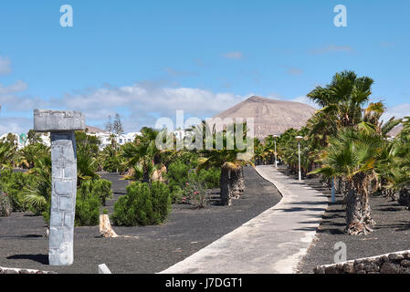 Lanzarote, Playa de Matagorda Stockfoto