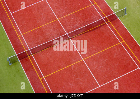 Sport Sport Tennis Court Freizeit Freizeit Freizeit Freizeit Zeit sport Stockfoto