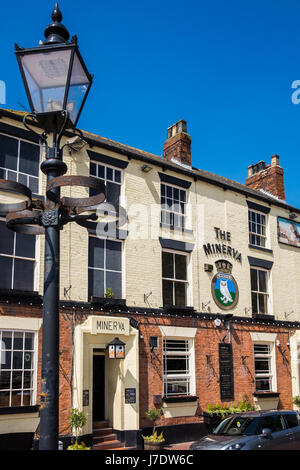 Minerva Gastwirtschaft Humber Mündung Waterfront, Kingston nach Rumpf, Yorkshire, England, Vereinigtes Königreich Stockfoto