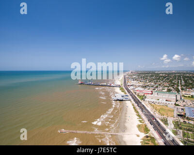 Galveston Vergnügen pier Stockfoto