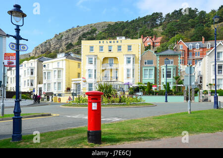 North Parade, Llandudno, Conwy County Borough (Bwrdeistref Sirol Conwy), Wales, Vereinigtes Königreich Stockfoto