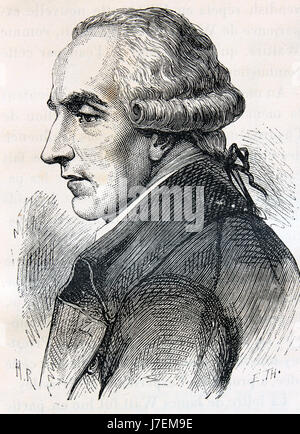 PIERRE-SIMON LAPLACE (1749-1827), französischer Mathematiker und Astronom Stockfoto