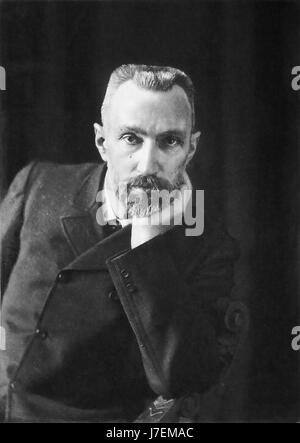 Der französische Physiker PIERRE CURIE (1859-1906) im Jahre 1906 Stockfoto