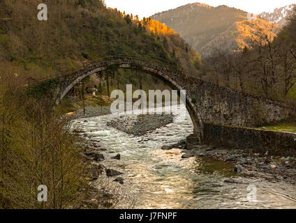 Fırtına Creek in Camlihemsin, Rize Stockfoto