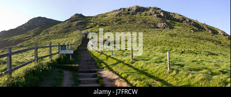 Brean unten, Somerset Stockfoto