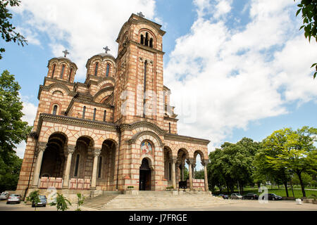 Kirche St. Marko - Belgrad, Serbien Stockfoto