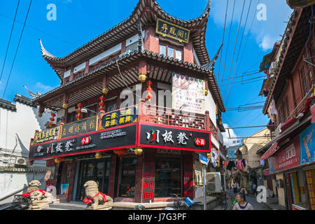 Alten Wohn-Wohnsiedlung, Shanghai, China Stockfoto