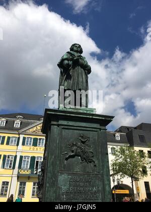 Beethhoven-Denkmal, Bonn, Deutschland Stockfoto