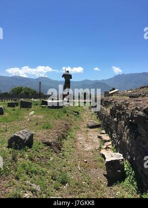 Verloren Stadt Pompeji - Italien Stockfoto