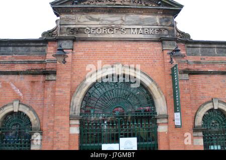 St.-Georgs Markt, Belfast, Irland Stockfoto