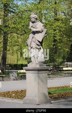 Sächsischen Garten, Warschau Stockfoto