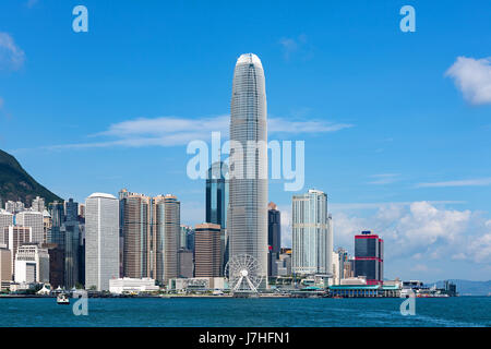 Hong Kong Skyline Stockfoto