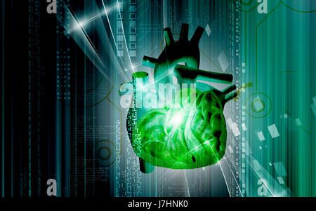 Bildung Gesundheit medizinisch medizinische Zirkulation Grafiken Farbe Wissenschaft menschlichen Stockfoto