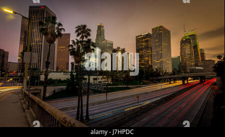 Die Innenstadt von Los Angeles, CA USA Stockfoto